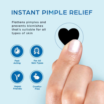 Star & Heart Hydrocolloid Acne Patches