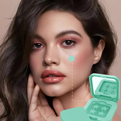 Hydrocolloid Star Acne Patches with Mirror Case
