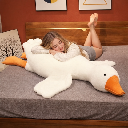 Giant Goose Pillow + Plushie